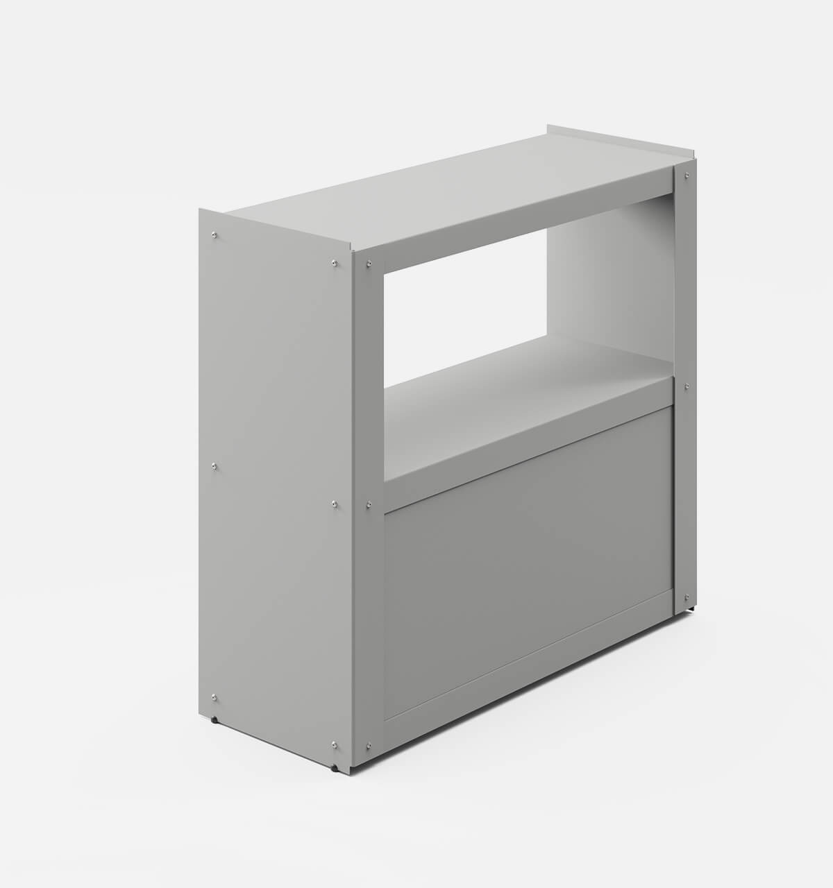 Plié Sideboard 2 Doors 90 cm / 35 in / Light Grey