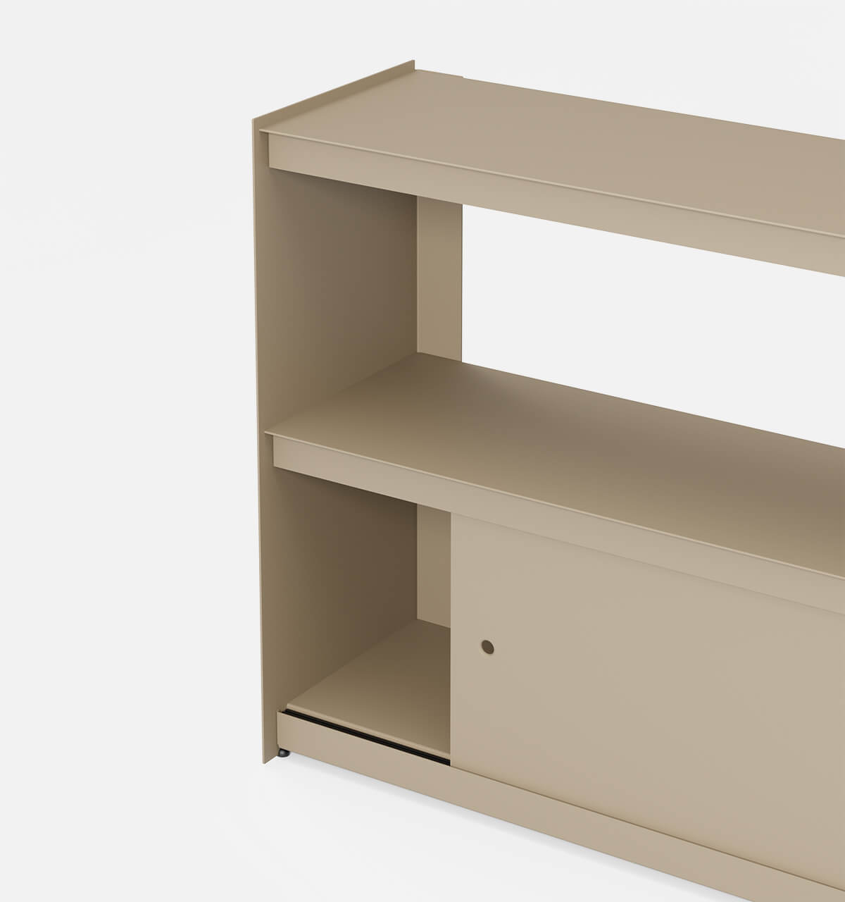 Plié Sideboard 2 Doors 120 cm / 47 in / Beige