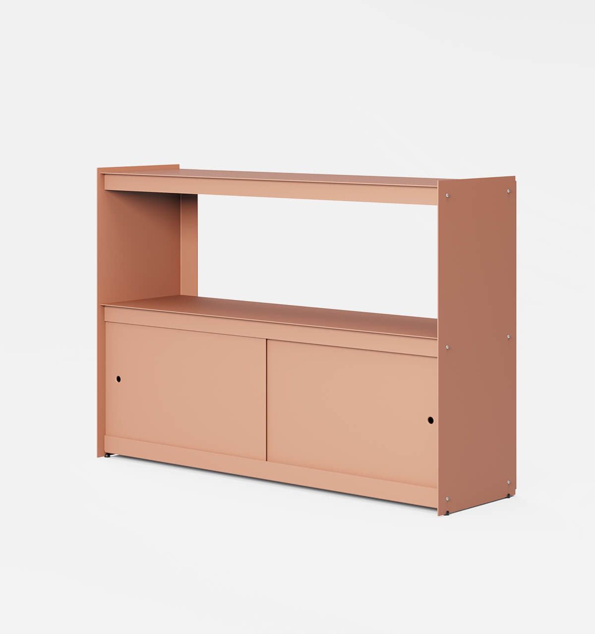 Plié Sideboard 2 Doors 120 cm / 47 in / Coral