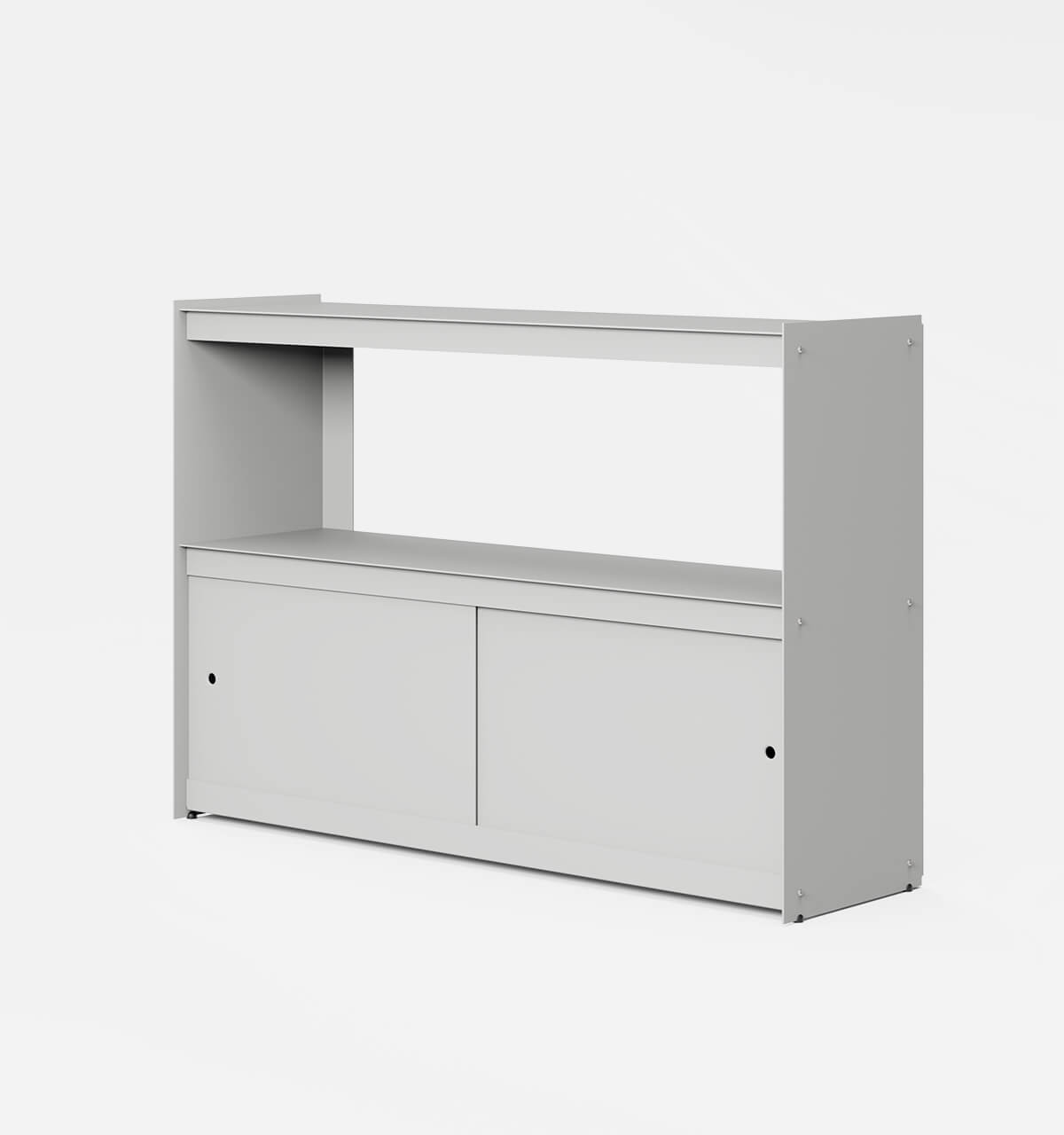 Plié Sideboard 2 Doors 120 cm / 47 in / Light Grey