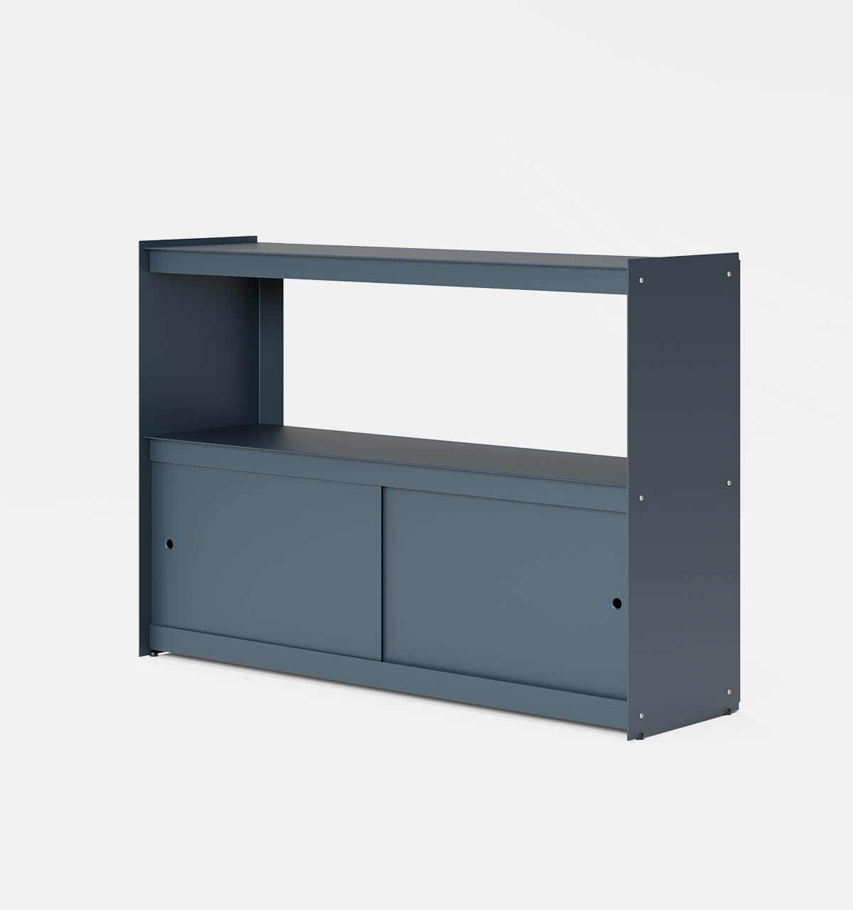 Plié Sideboard 2 Doors 120 cm / 47 in / Midnight Blue