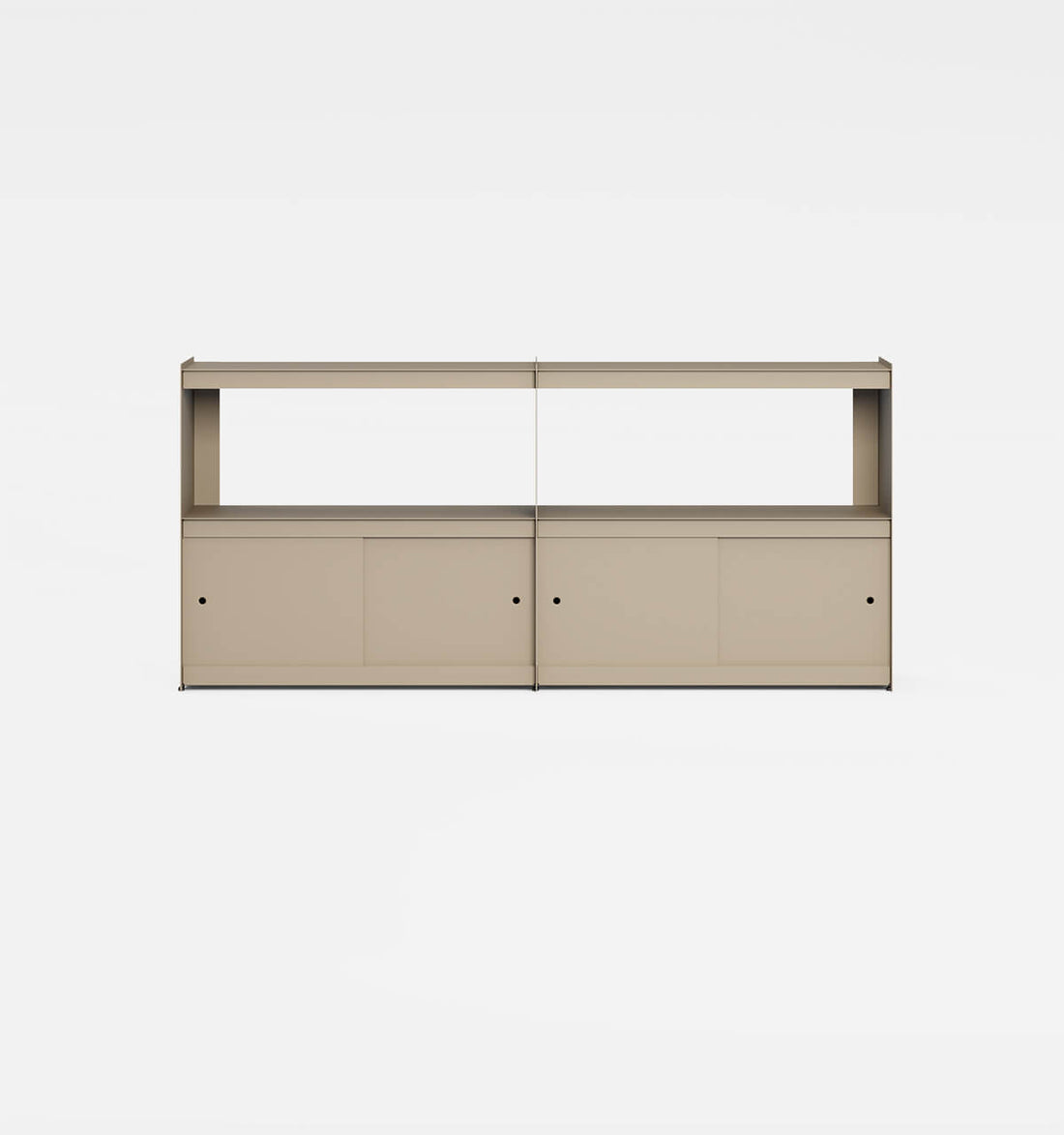 Plié Sideboard Extension 4 Doors 180 cm / 71 in / Beige