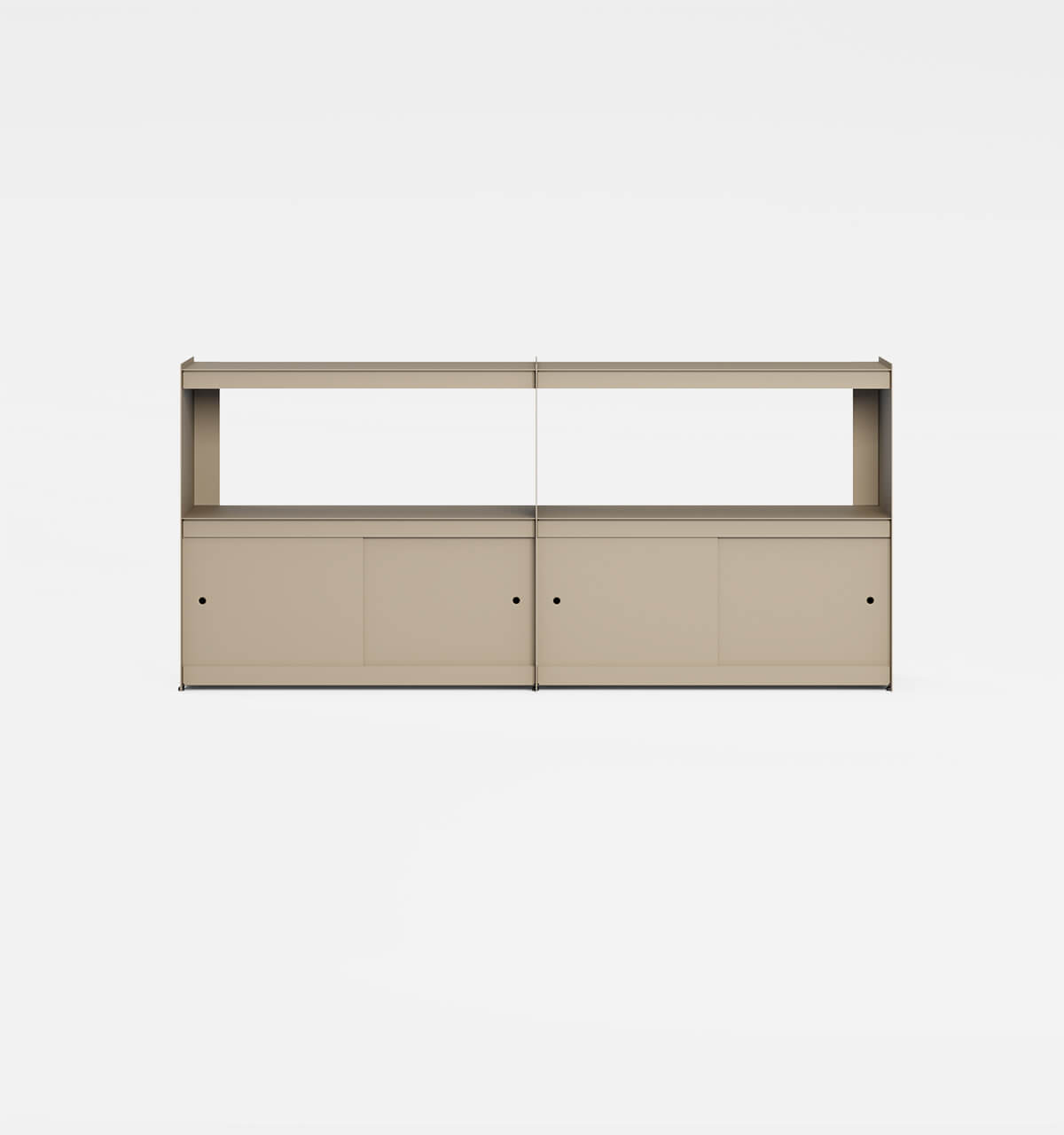 Plié Sideboard Extension 4 Doors 180 cm / 71 in / Beige
