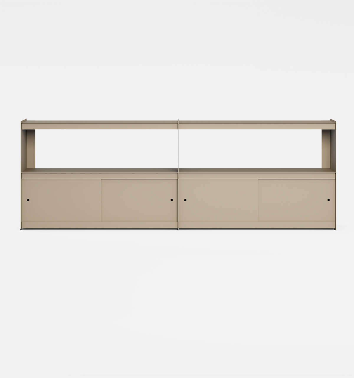Plié Sideboard Extension 4 Doors 240 cm / 94 in / Beige