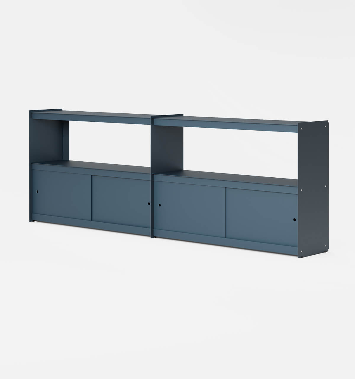 Plié Sideboard Extension 4 Doors 240 cm / 94 in / Midnight Blue