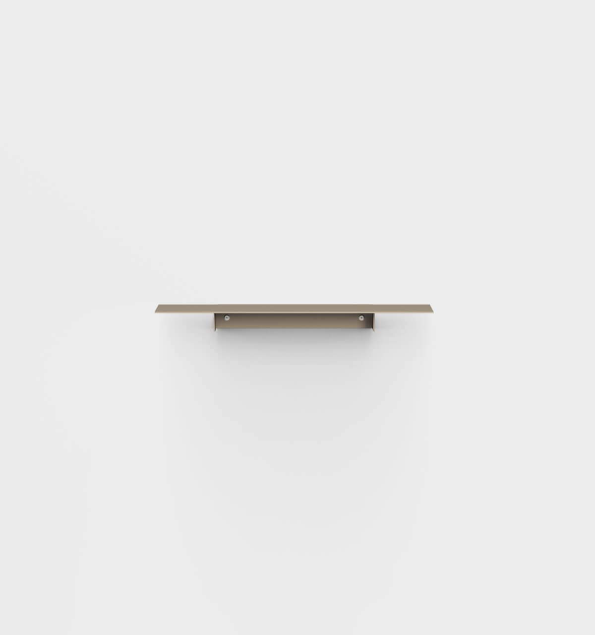 Plié Single Shelf Beige / 60 cm / 24 in