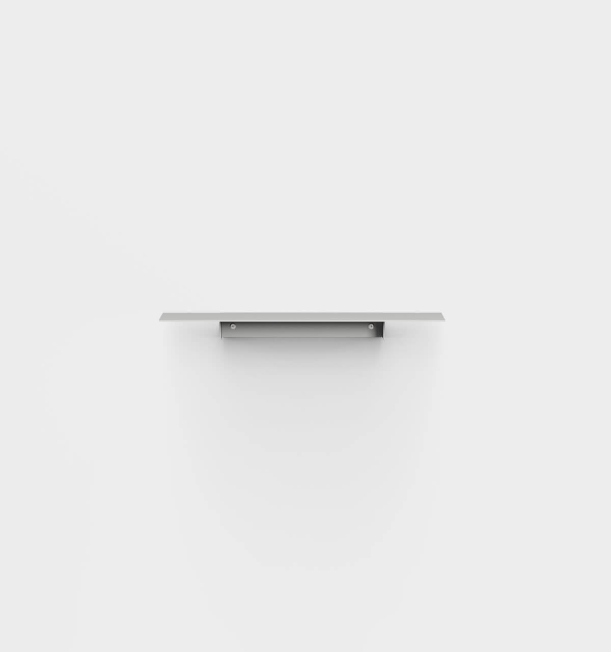 Plié Single Shelf Light Grey / 60 cm / 24 in