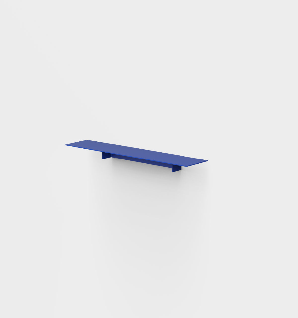 Plié Single Shelf Ultramarine / 75 cm / 29.5 in