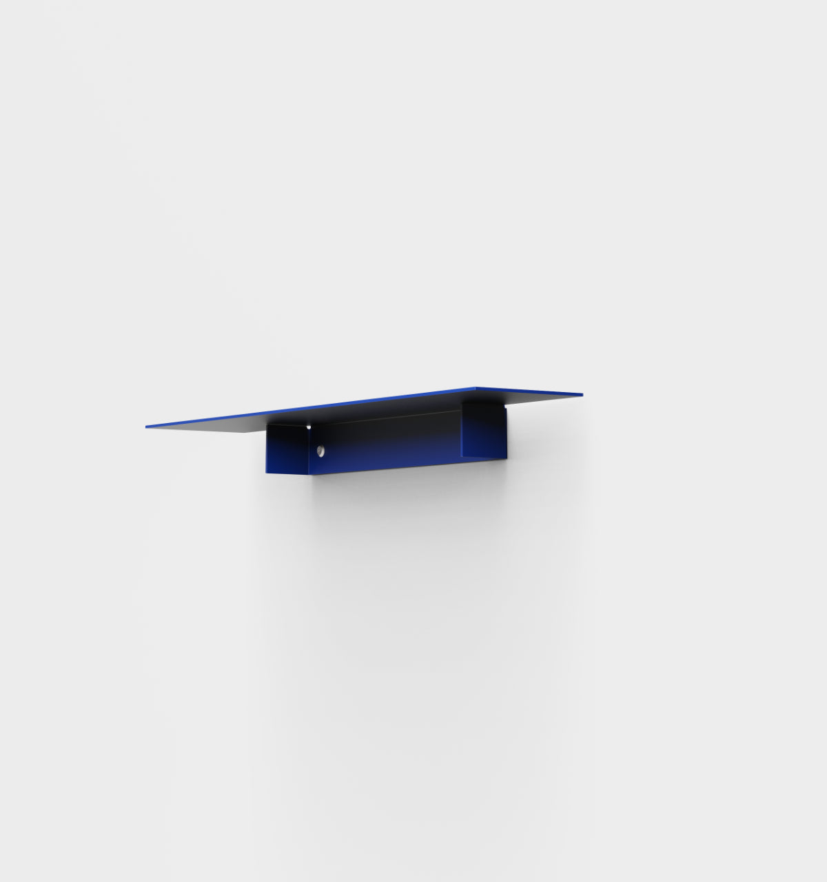 Plié Single Shelf Ultramarine / 75 cm / 29.5 in