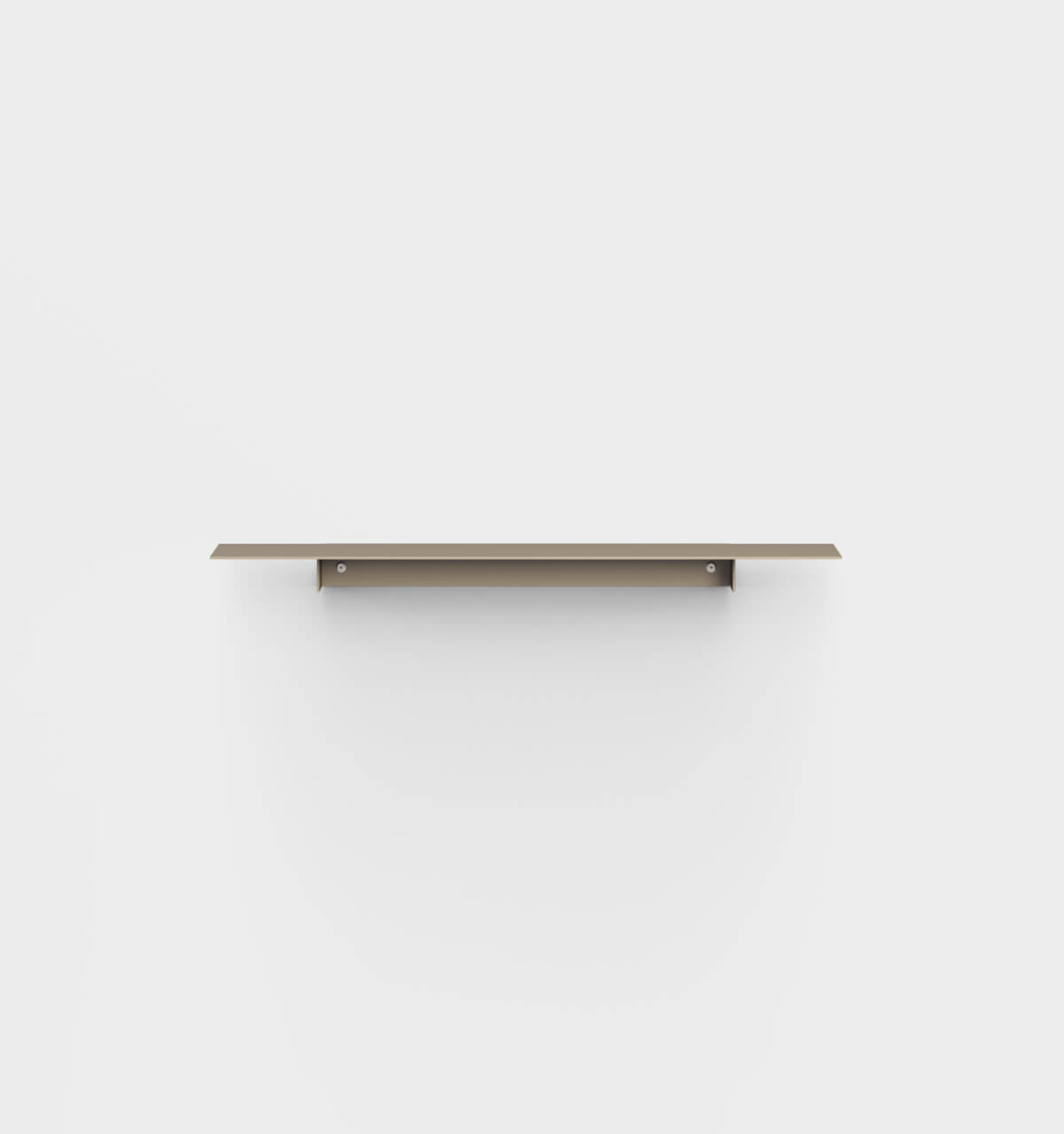 Plié Single Shelf Beige / 75 cm / 29.5 in