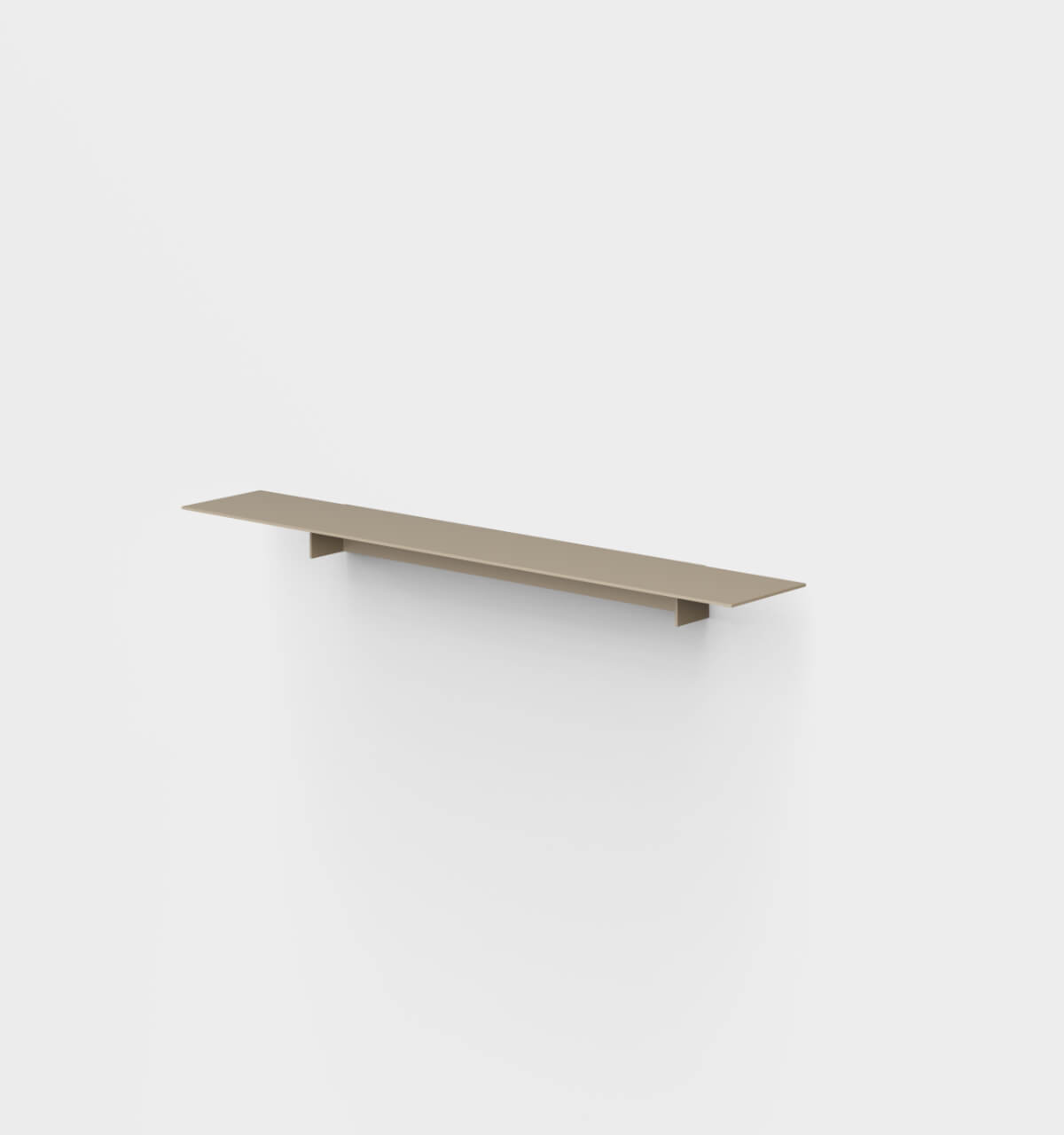 Plié Single Shelf Beige / 75 cm / 29.5 in