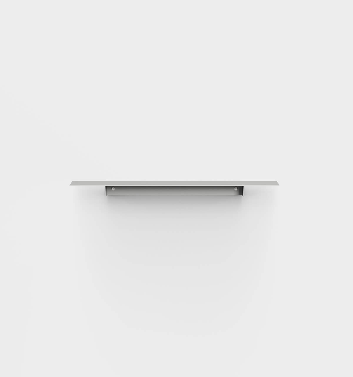 Plié Single Shelf Light Grey / 75 cm / 29.5 in