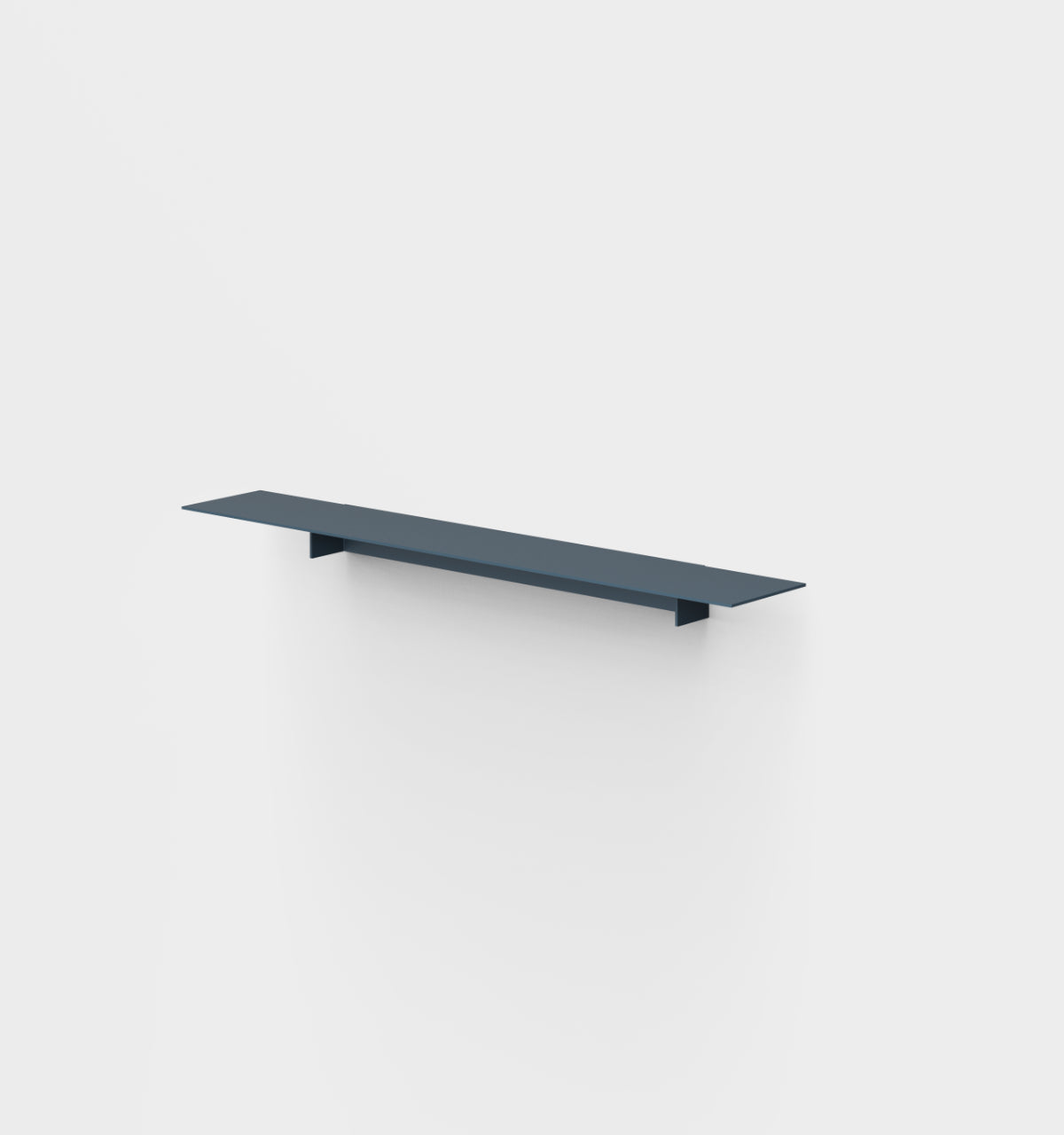 Plié Single Shelf Midnight Blue / 75 cm / 29.5 in