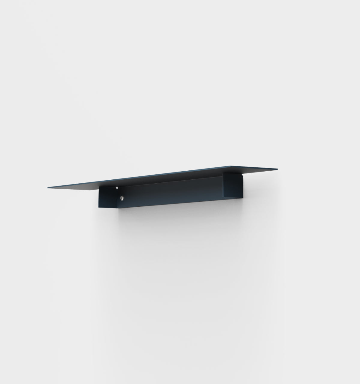 Plié Single Shelf Midnight Blue / 75 cm / 29.5 in