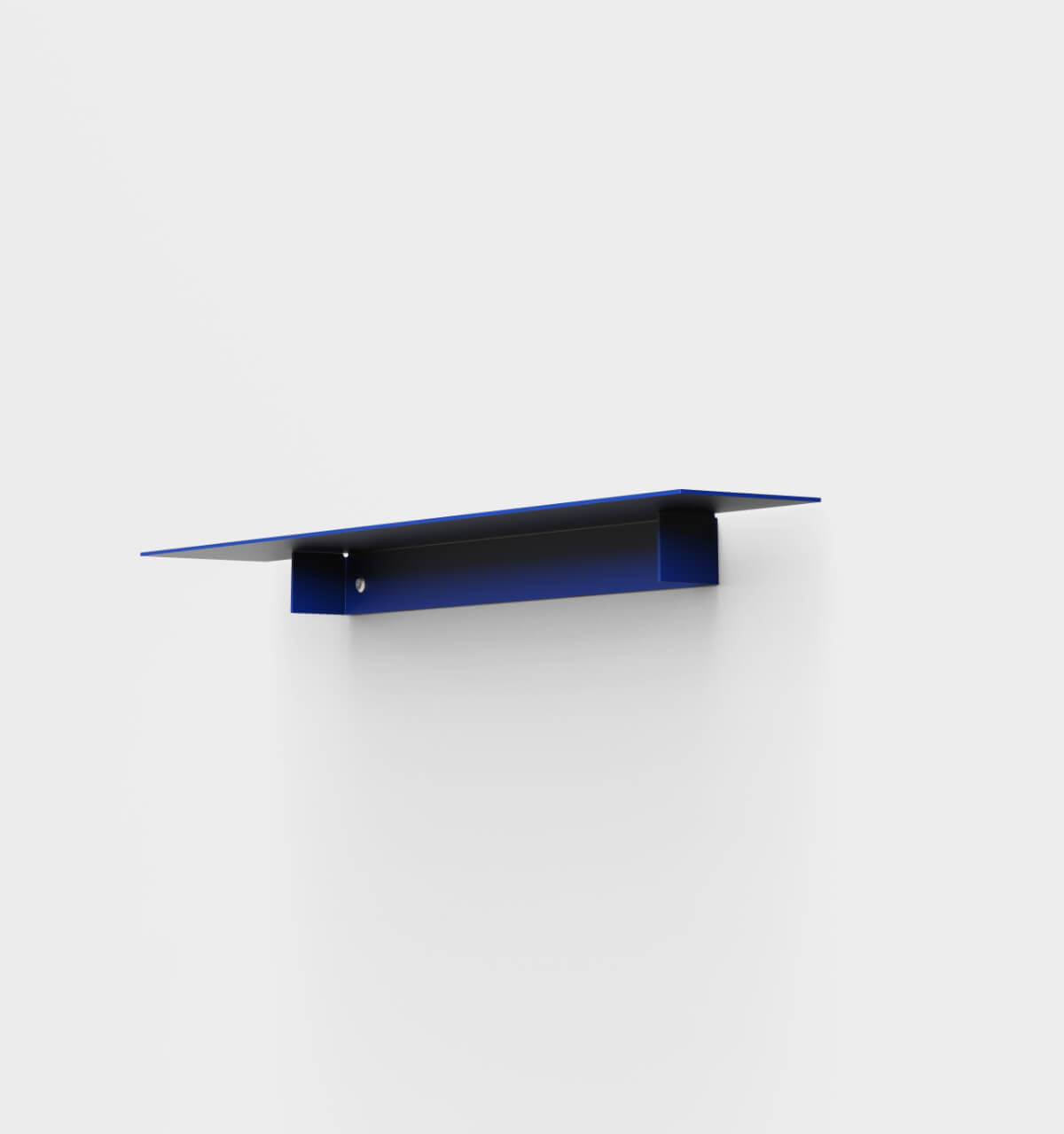 Plié Single Shelf Ultramarine / 120 cm / 47 in