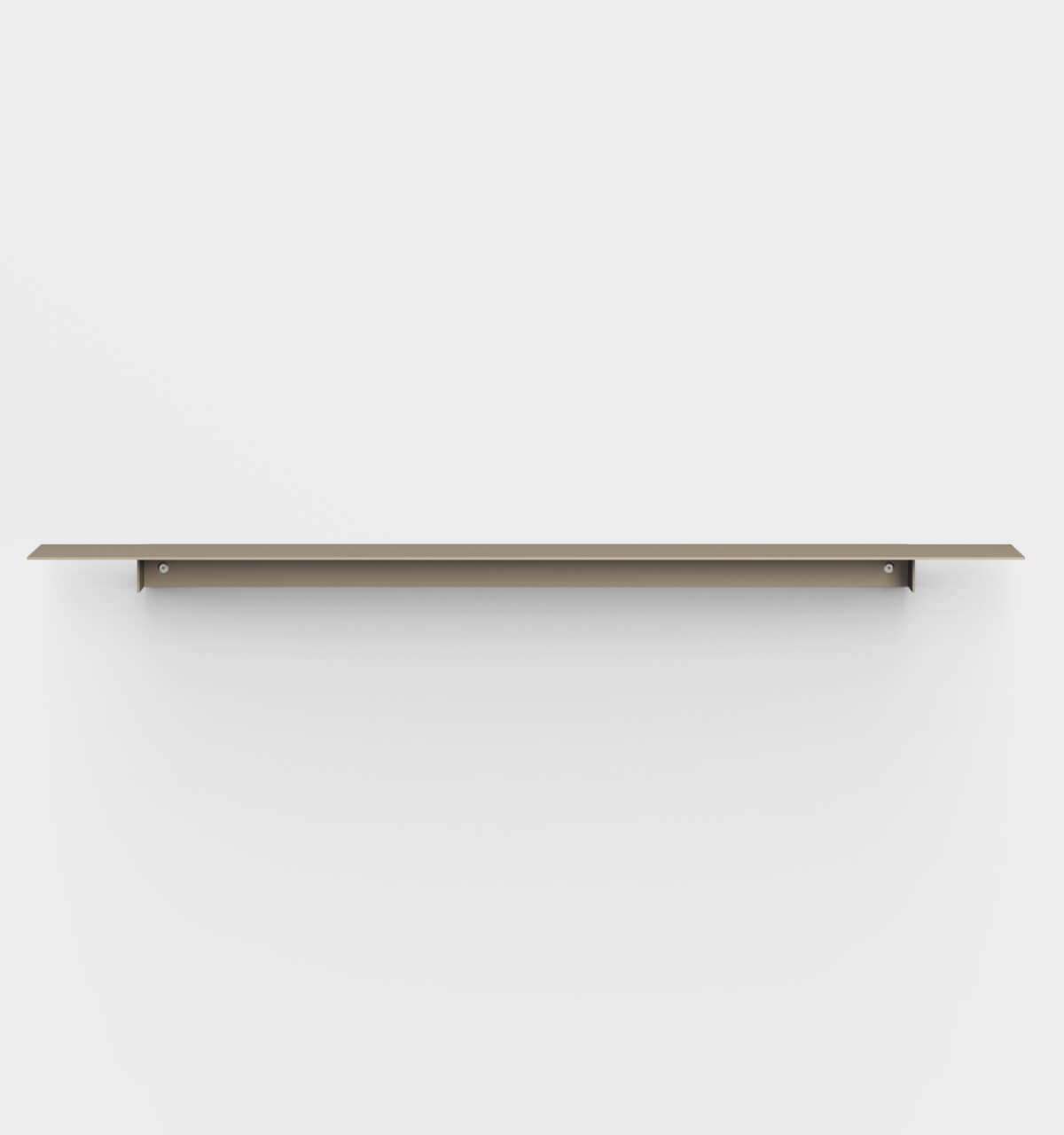 Plié Single Shelf Beige / 120 cm / 47 in