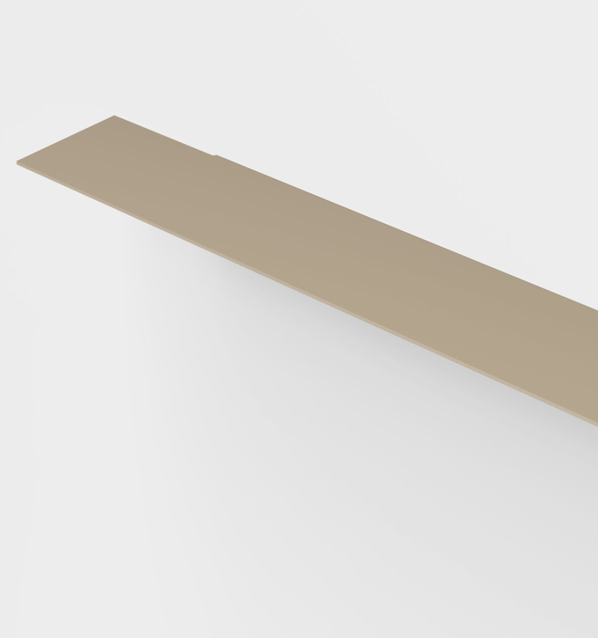 Plié Single Shelf Beige / 120 cm / 47 in