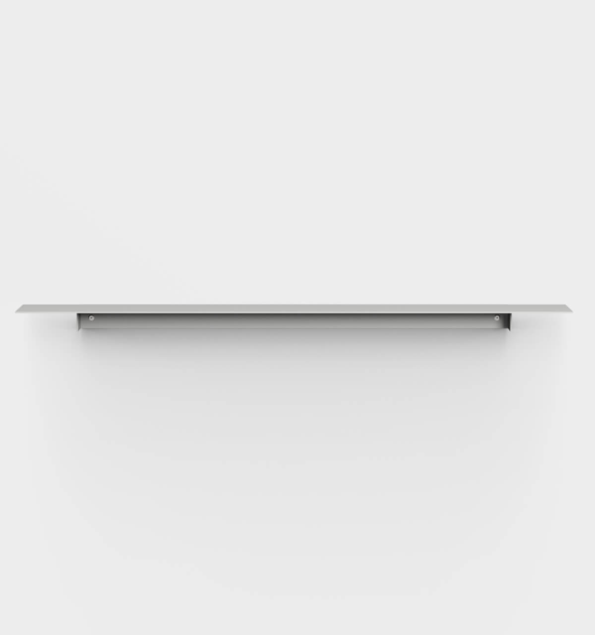 Plié Single Shelf Light Grey / 120 cm / 47 in