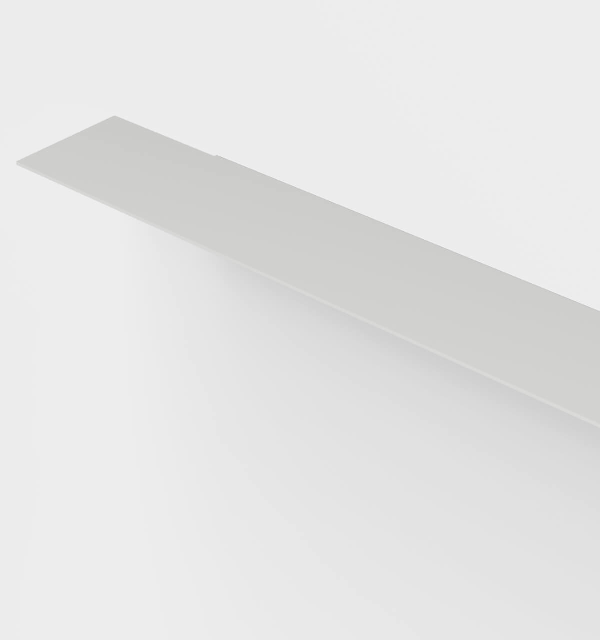 Plié Single Shelf Light Grey / 120 cm / 47 in