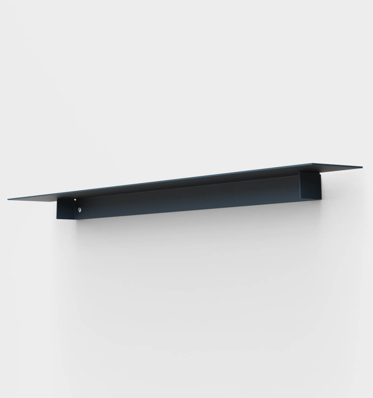 Plié Single Shelf Midnight Blue / 120 cm / 47 in