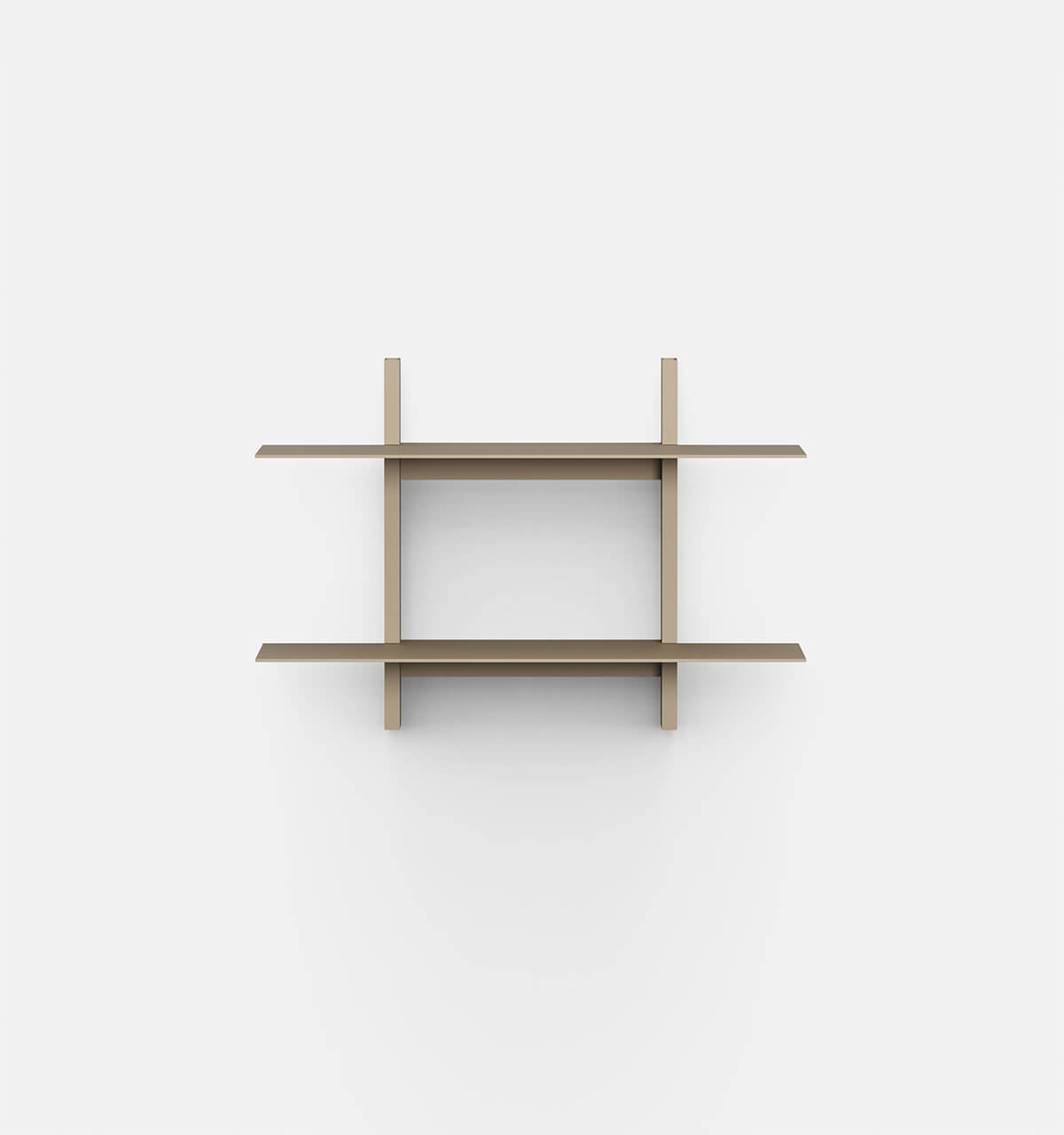 Plié Wall Shelves 2 Beige / 70 cm / 28 in