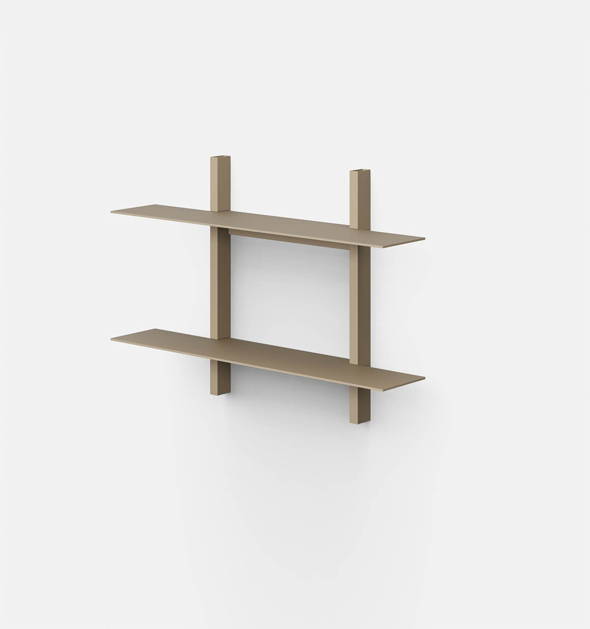Plié Wall Shelves 2 Beige / 70 cm / 28 in