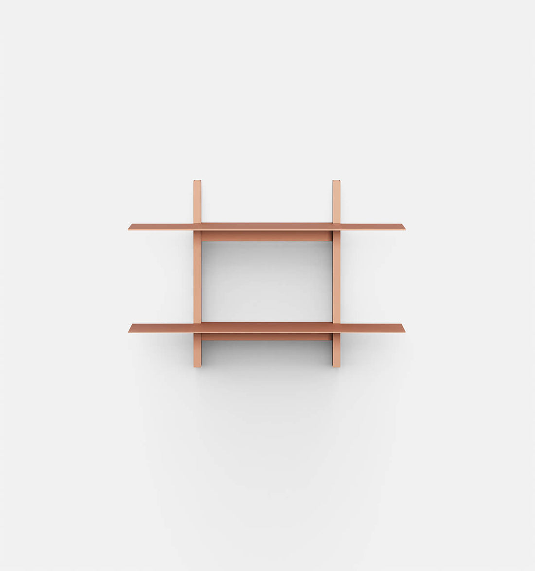 Plié Wall Shelves 2 Coral / 70 cm / 28 in