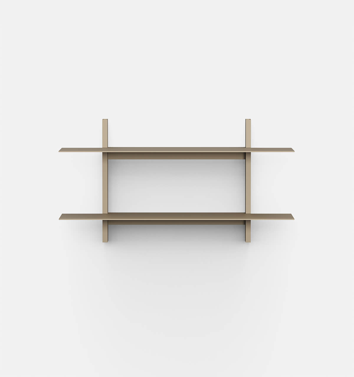 Plié Wall Shelves 2 Beige / 90 cm / 35 in