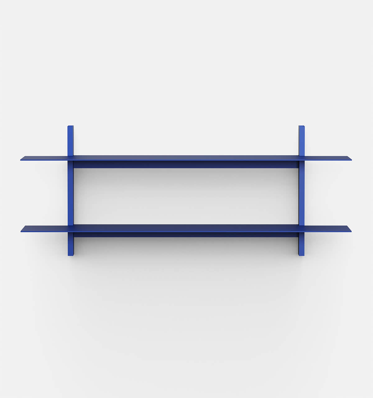 Plié Wall Shelves 2 Ultramarine / 120 cm / 47 in
