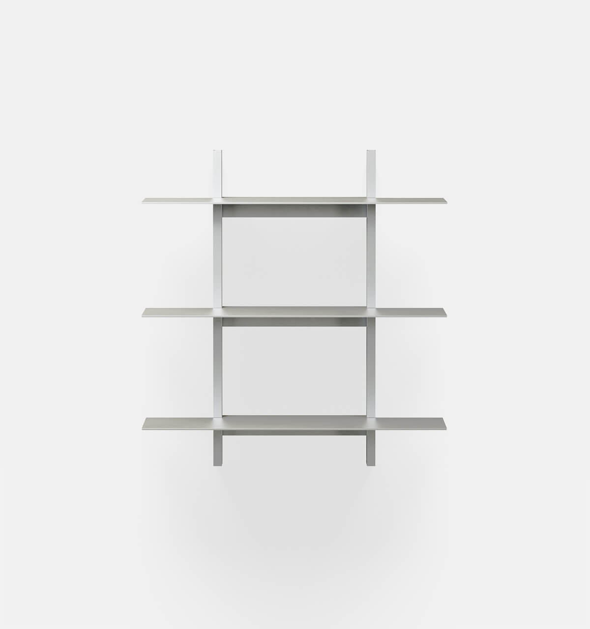 Plié Wall Shelves 3 Brushed / 70 cm / 28 in