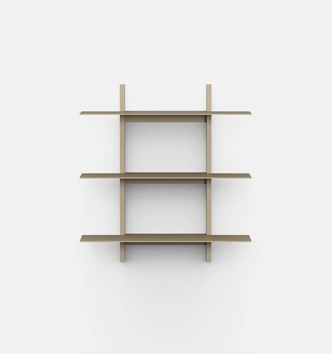 Plié Wall Shelves 3 Beige / 70 cm / 28 in