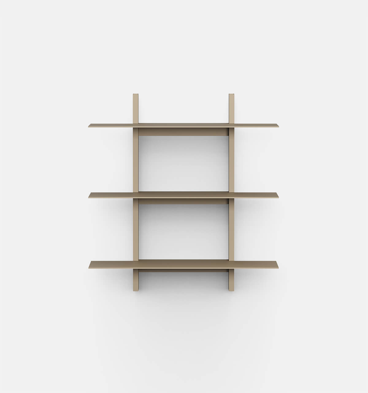 Plié Wall Shelves 3 Beige / 70 cm / 28 in