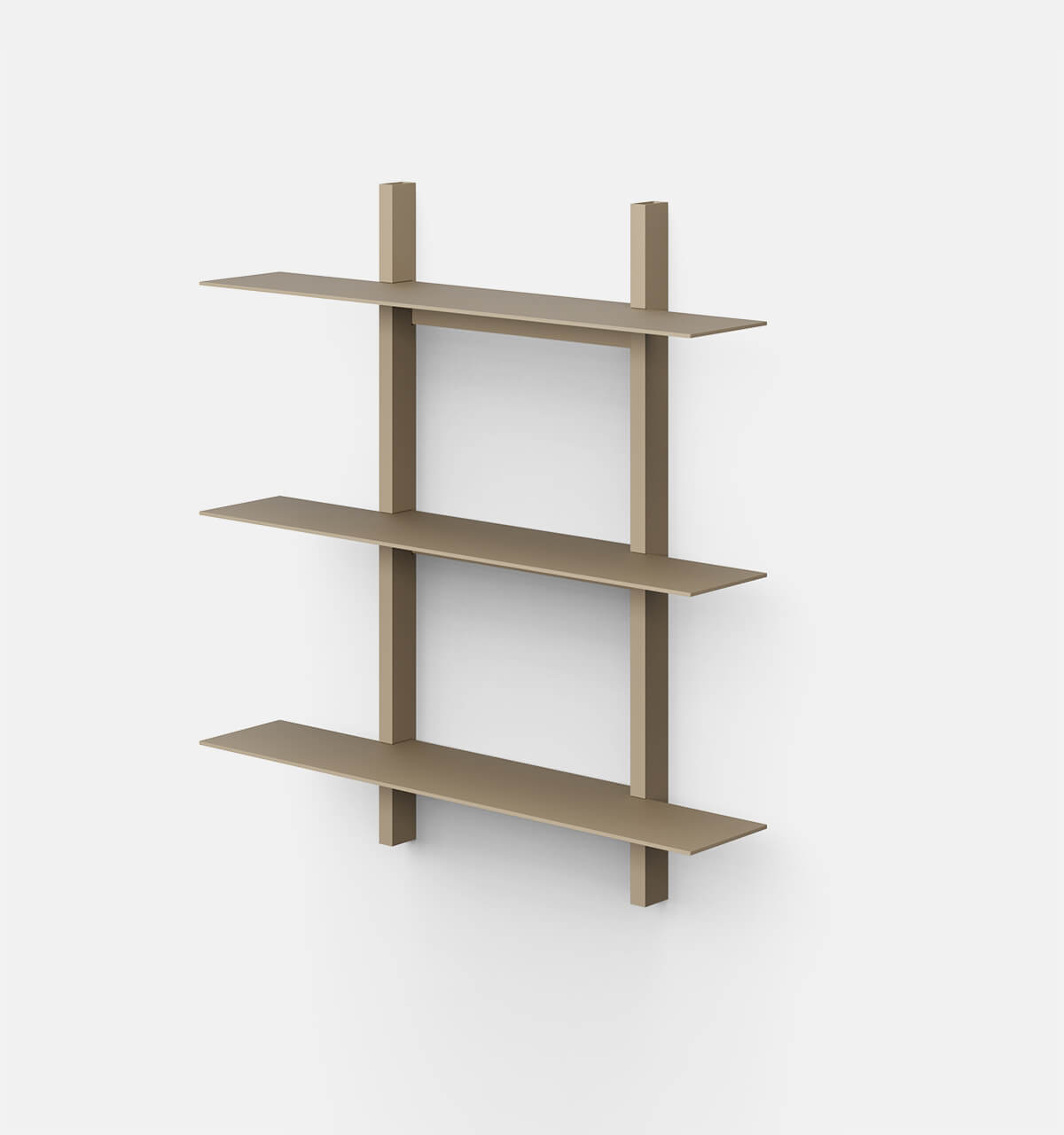 Plié Wall Shelves 3 Beige / 70 cm / 28 in