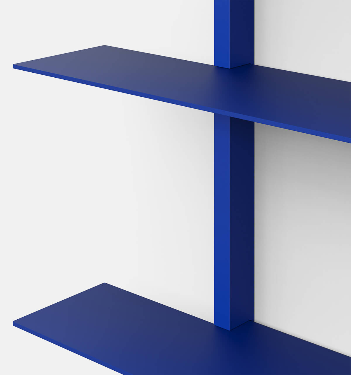 Plié Wall Shelves 3 Ultramarine / 70 cm / 28 in