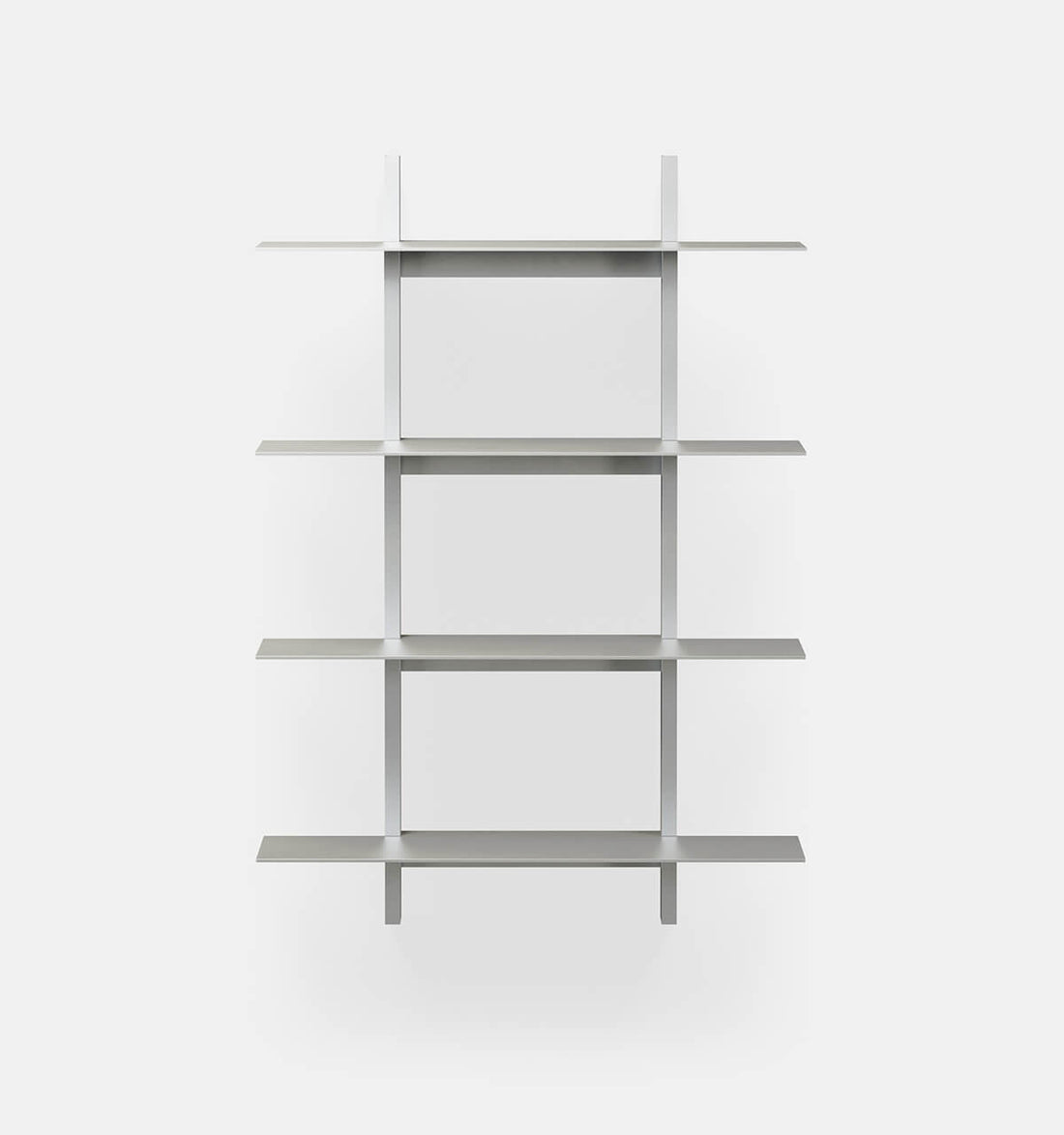 Plié Wall Shelves 4 Brushed / 70 cm / 28 in