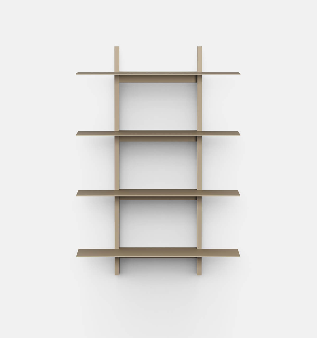 Plié Wall Shelves 4 Beige / 70 cm / 28 in