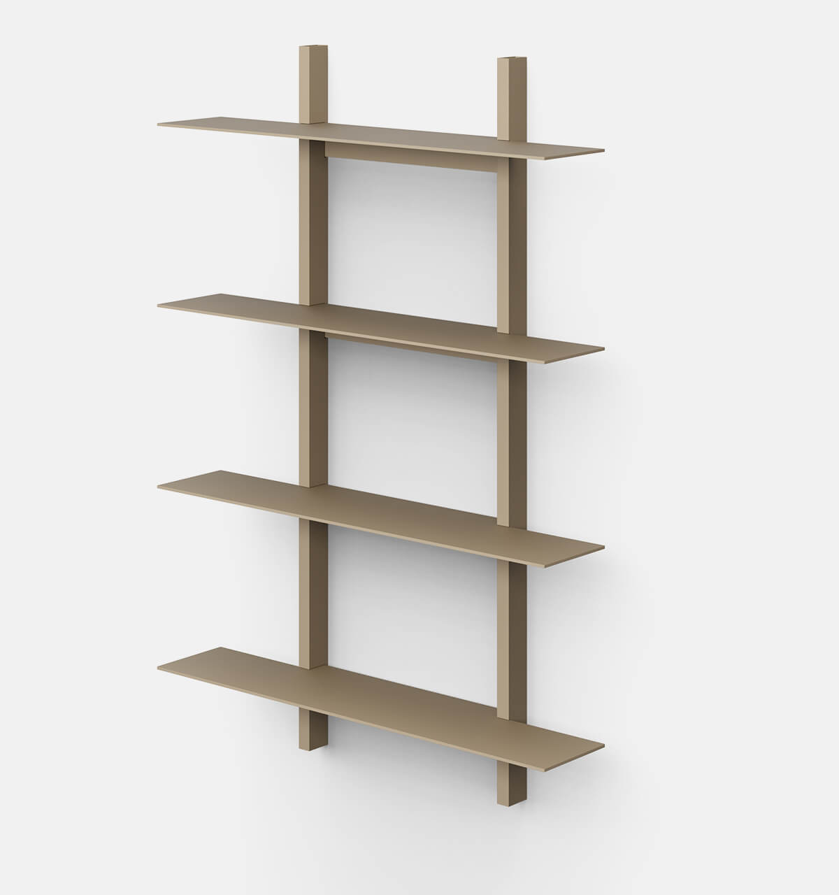 Plié Wall Shelves 4 Beige / 70 cm / 28 in