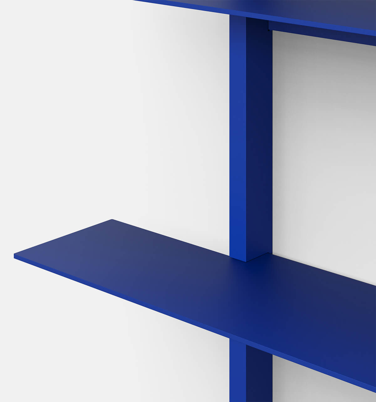 Plié Wall Shelves 4 Ultramarine / 70 cm / 28 in