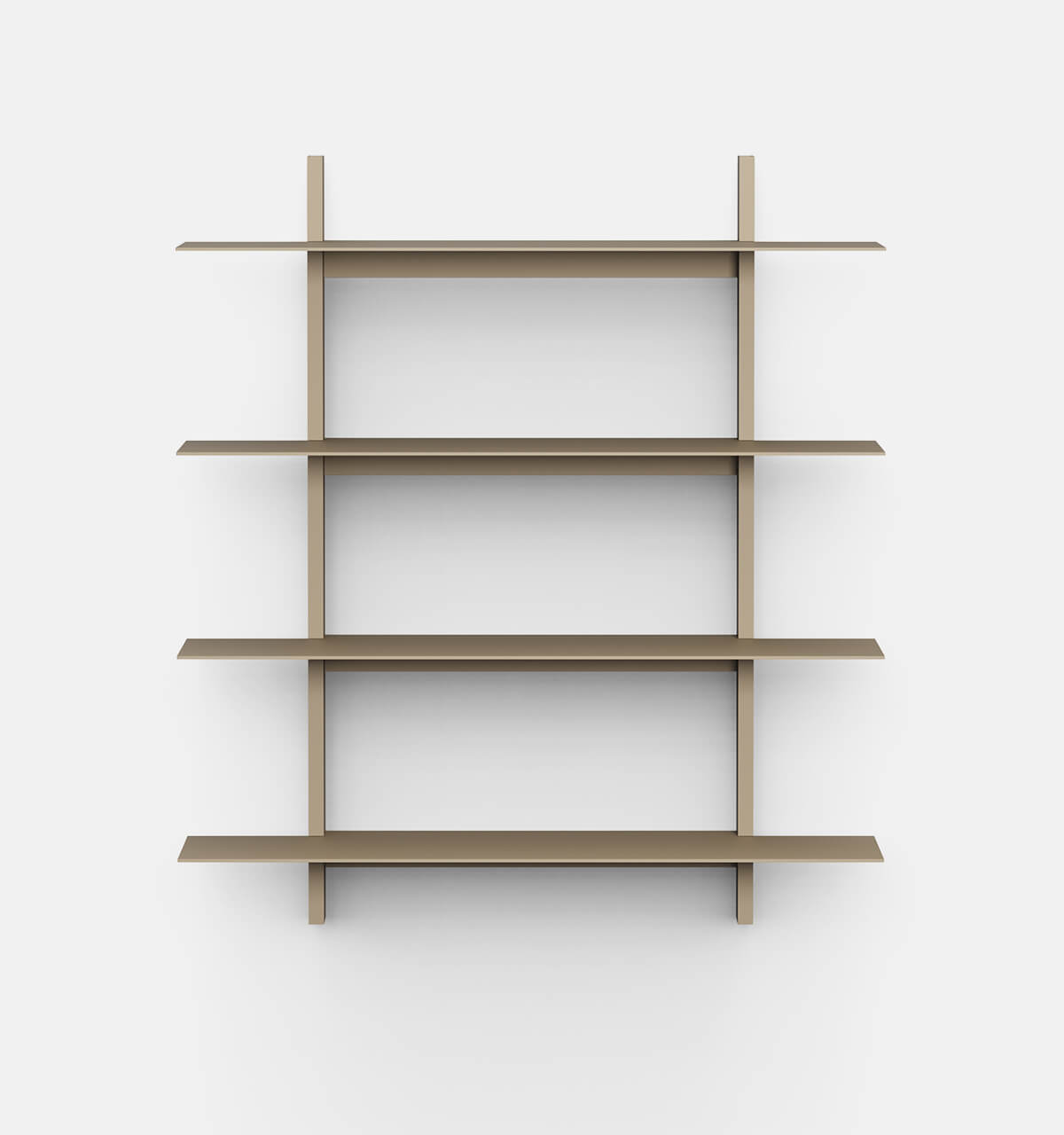 Plié Wall Shelves 4 Beige / 90 cm / 35 in