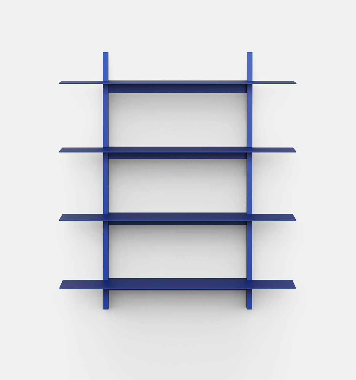 Plié Wall Shelves 4 Ultramarine / 90 cm / 35 in
