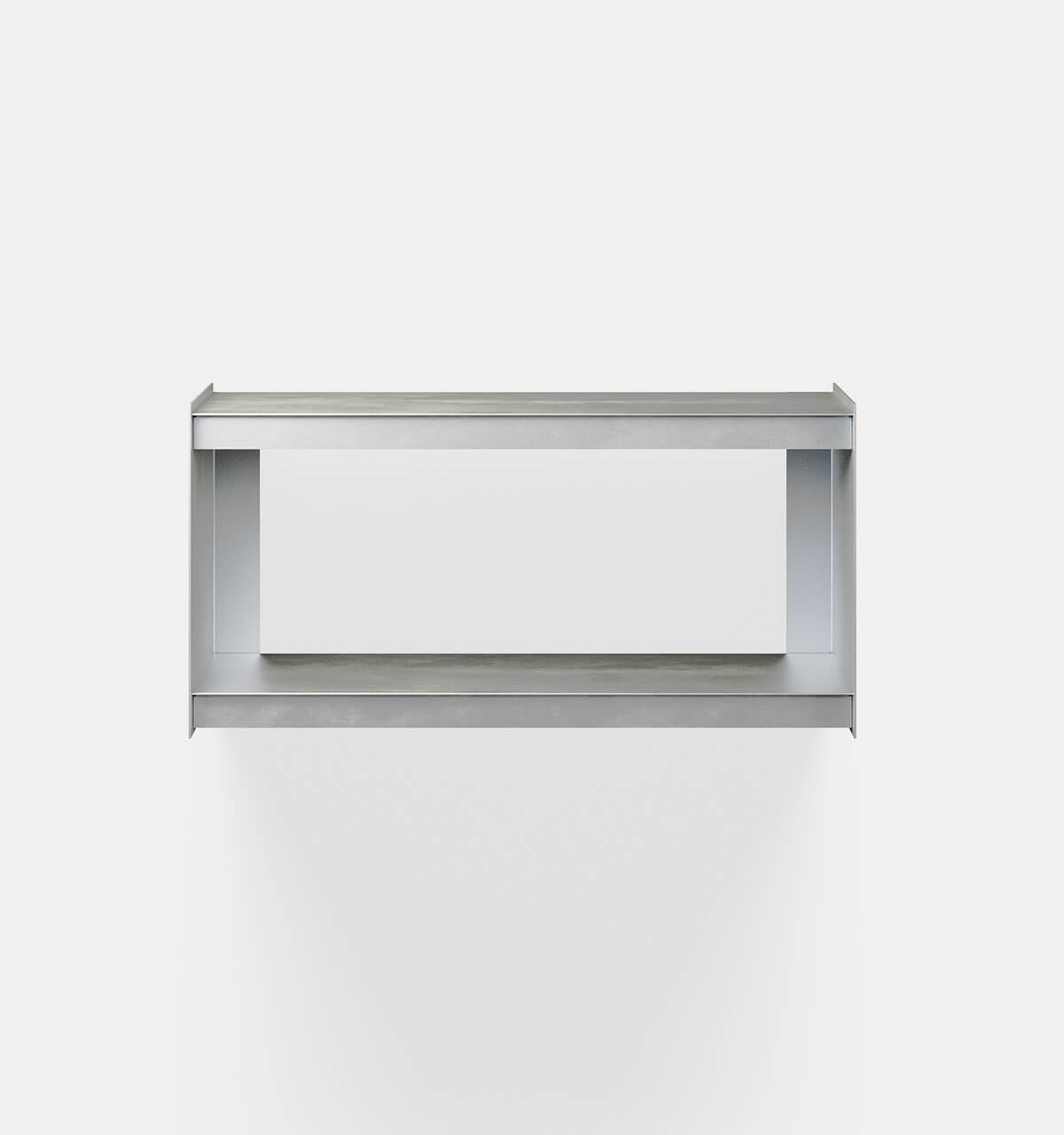 Plié Wall Unit 90 cm / 35 in / Brushed Aluminium