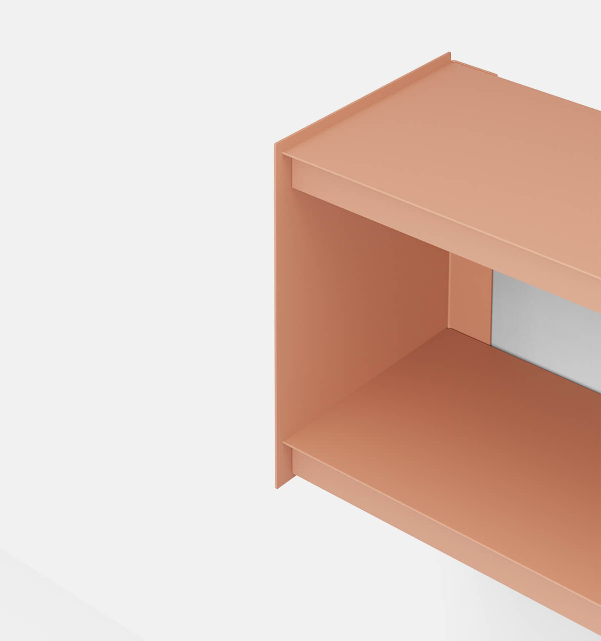 Plié Wall Unit 90 cm / 35 in / Coral