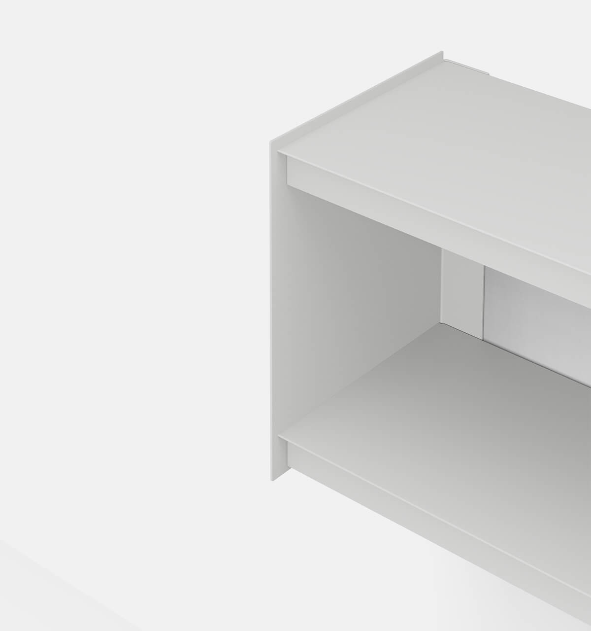 Plié Wall Unit 90 cm / 35 in / Light Grey