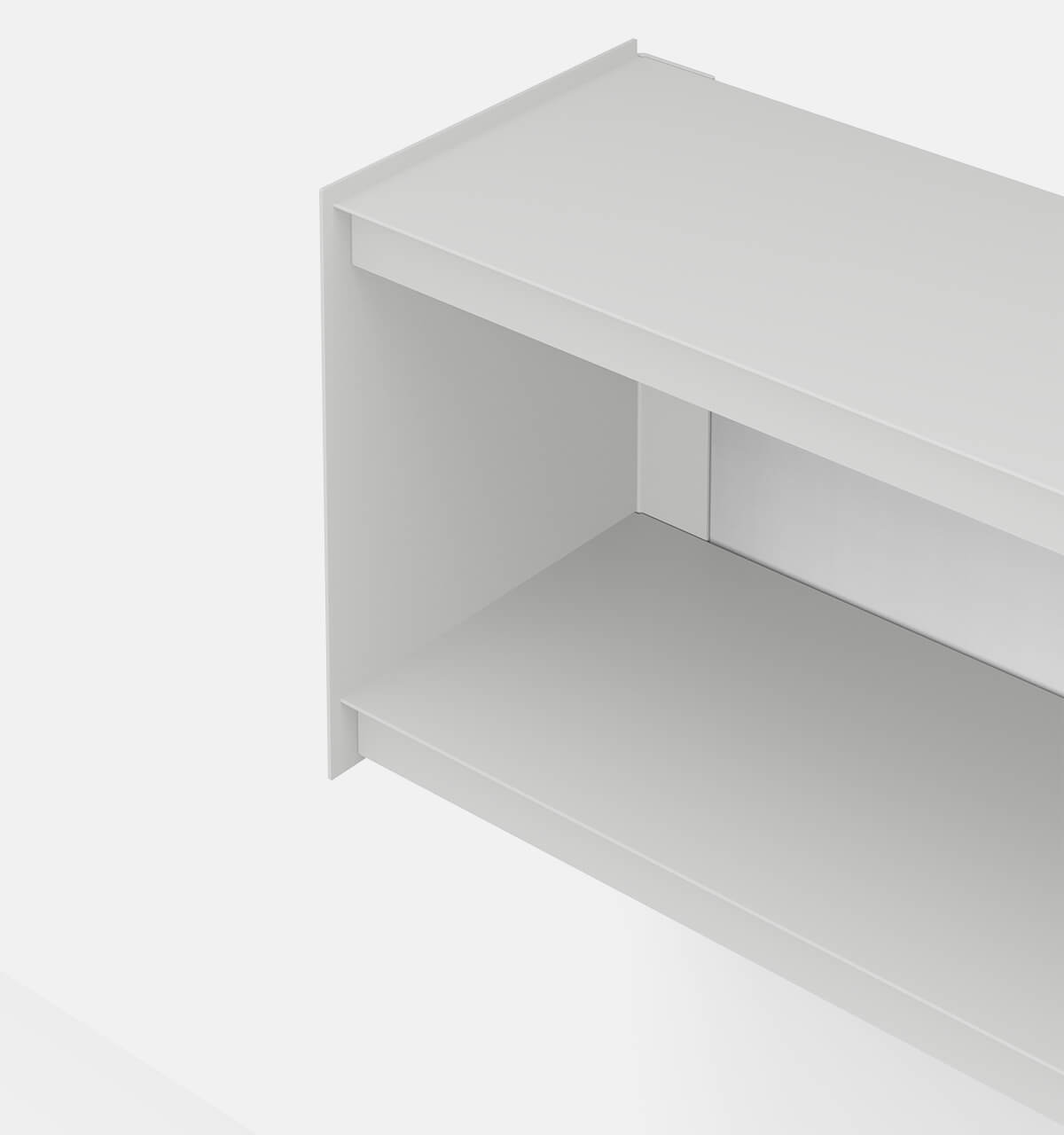 Plié Wall Unit 120 cm / 47 in / Light Grey