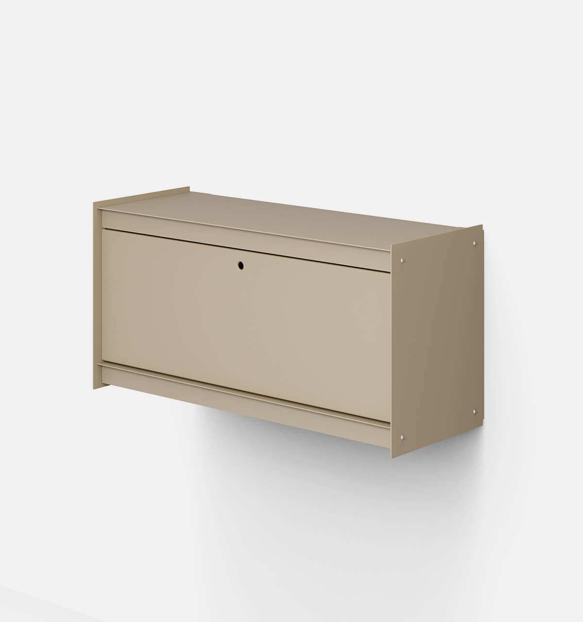 Plié Wall Unit 1 Tall Drawer 90 cm / 35 in / Beige