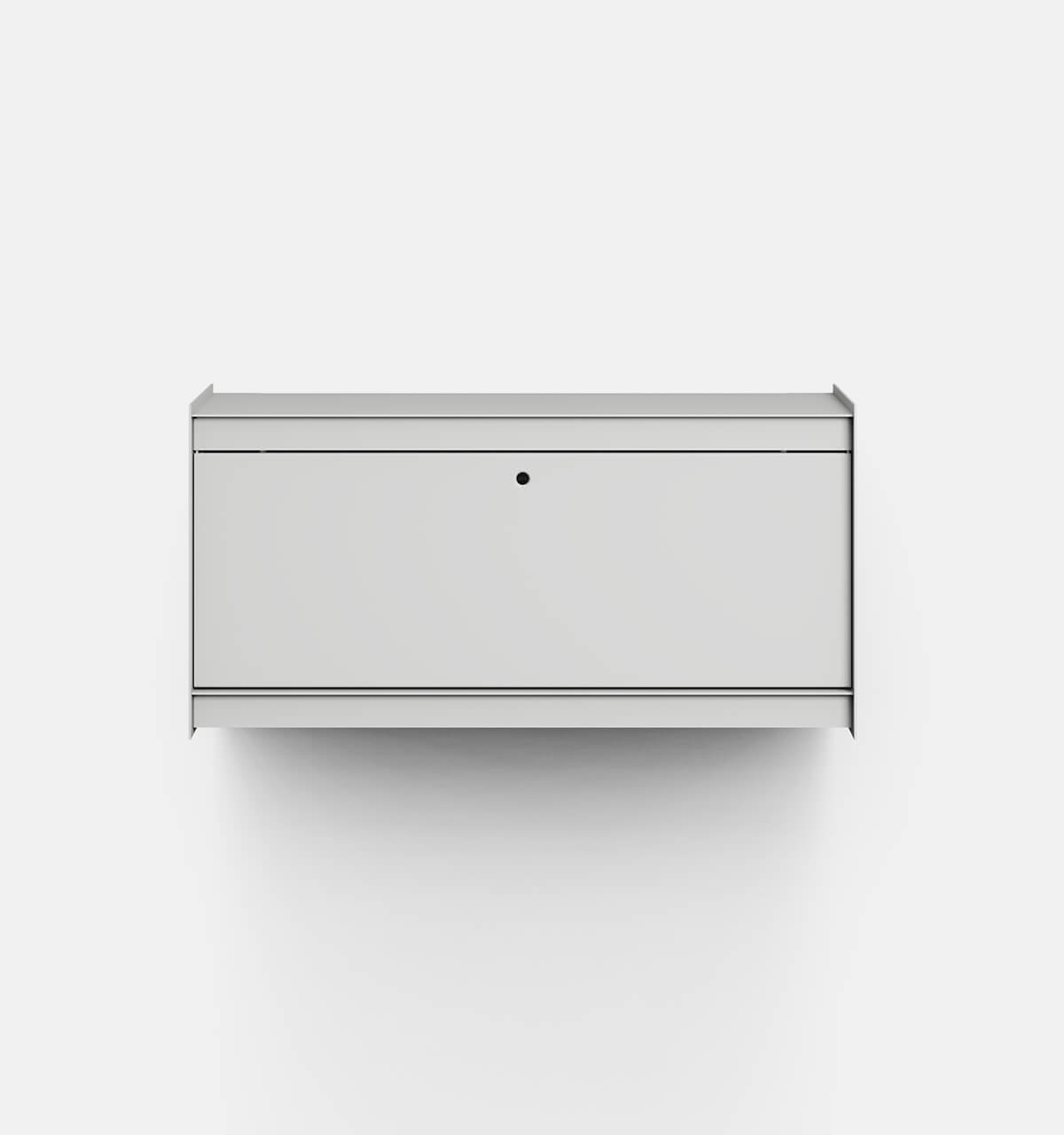 Plié Wall Unit 1 Tall Drawer 90 cm / 35 in / Light Grey