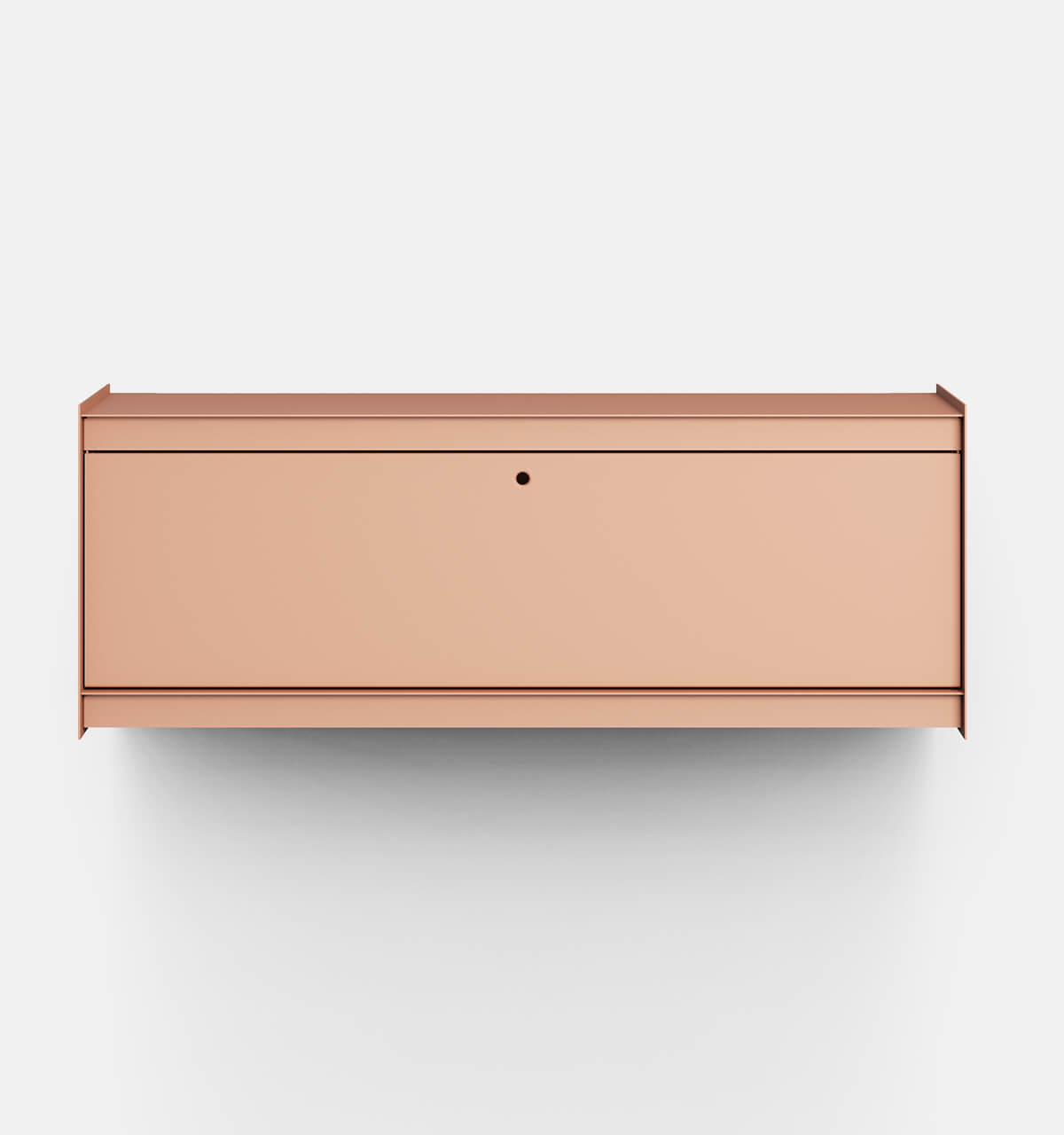 Plié Wall Unit 1 Tall Drawer 120 cm / 47 in / Coral