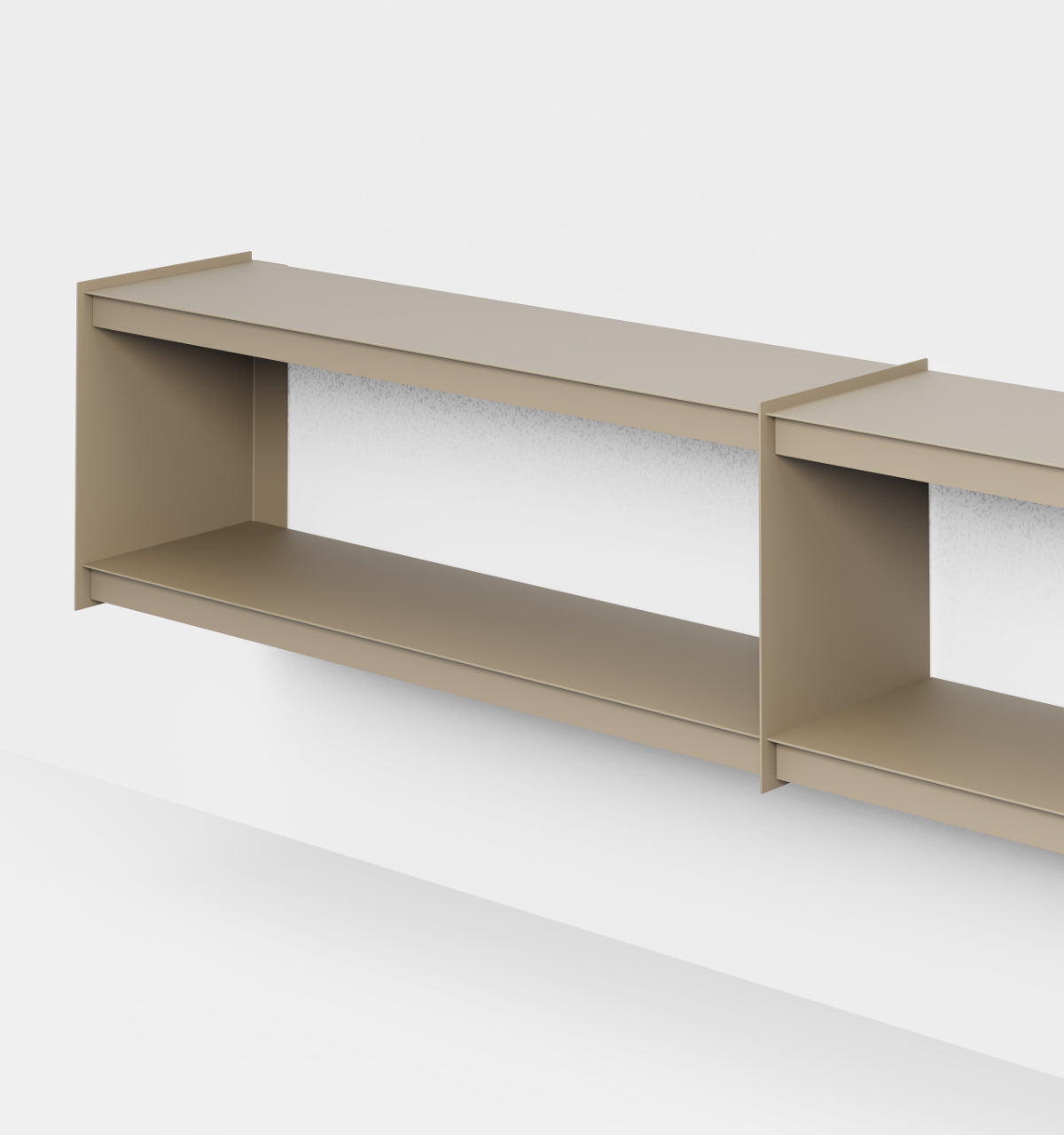 Plié Wall Unit Extension 240 cm / 94 in / Beige