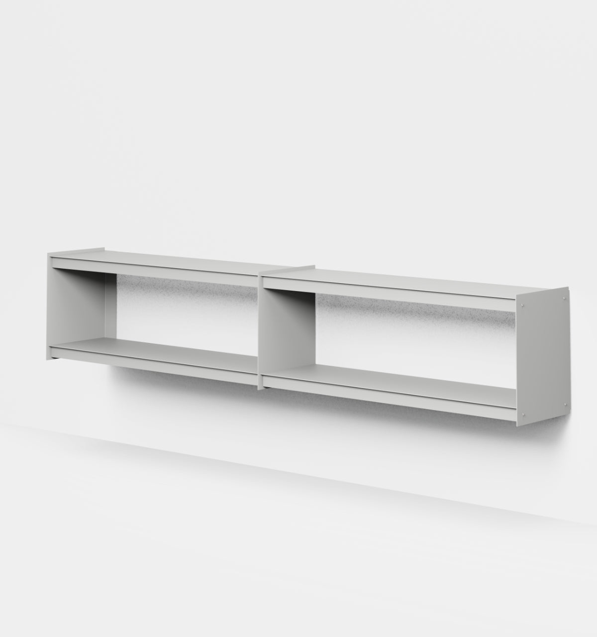 Plié Wall Unit Extension 240 cm / 94 in / Light Grey