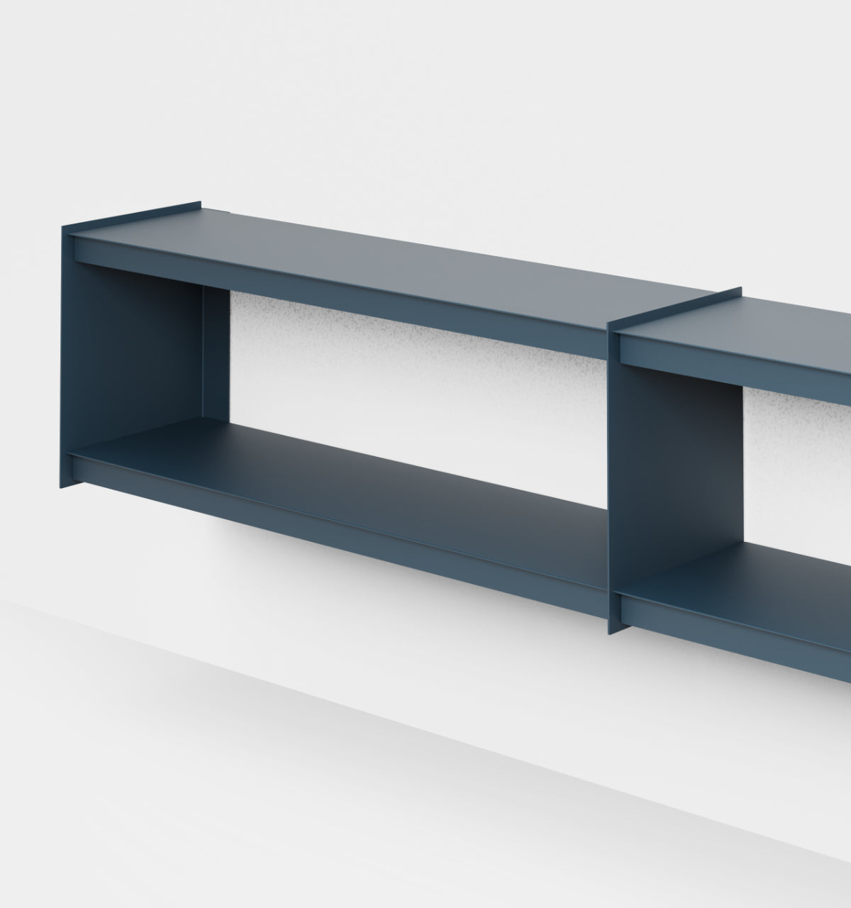Plié Wall Unit Extension 240 cm / 94 in / Midnight Blue